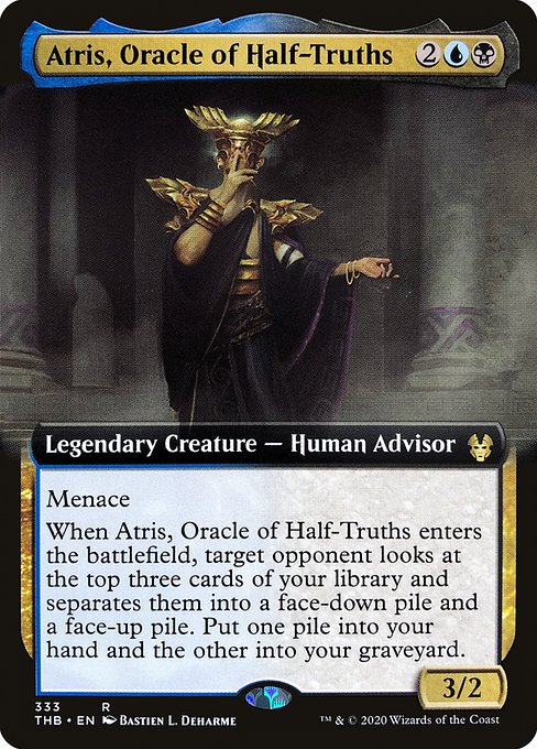 Atris, Oracle of Half-Truths [Extended Artwork Foil]