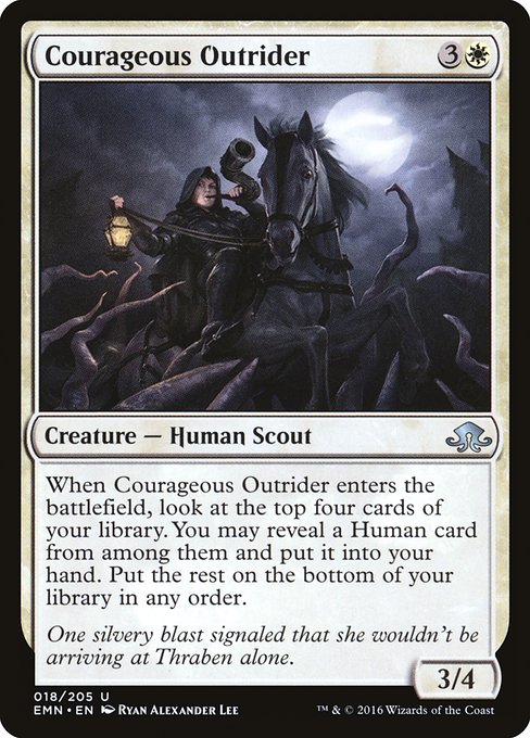 Courageous Outrider [Foil]