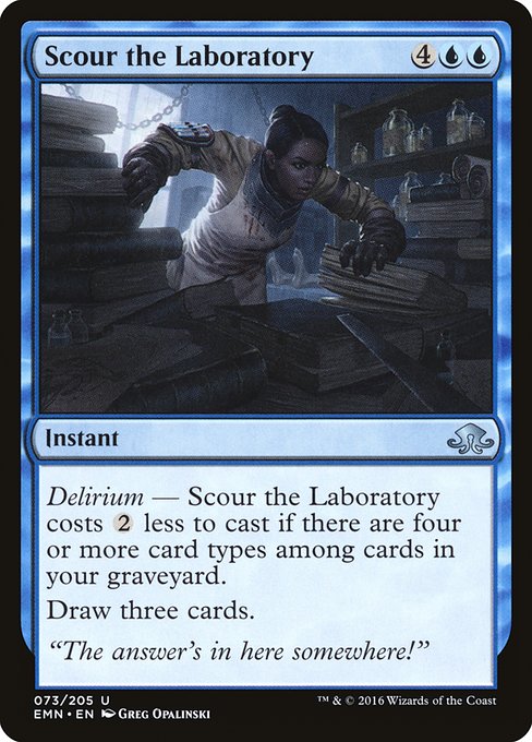 Scour the Laboratory [Foil]