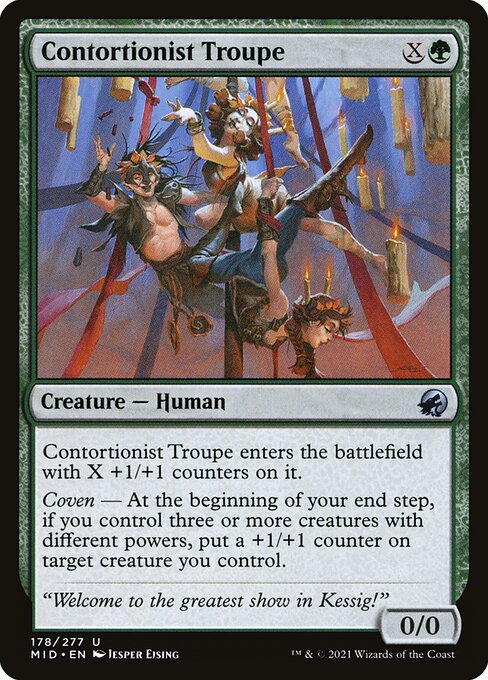 Contortionist Troupe [Foil]