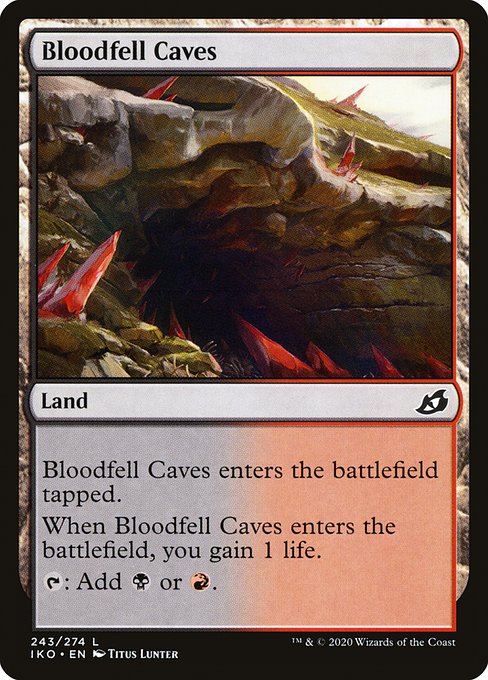 Bloodfell Caves [Foil]
