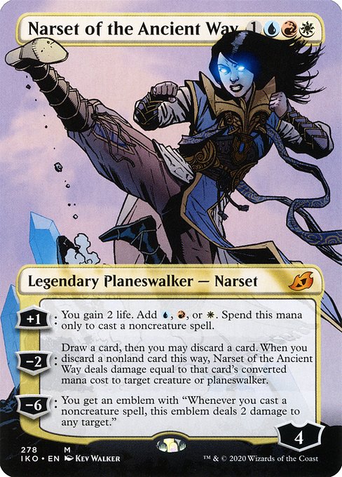 Narset of the Ancient Way [Borderless Foil]