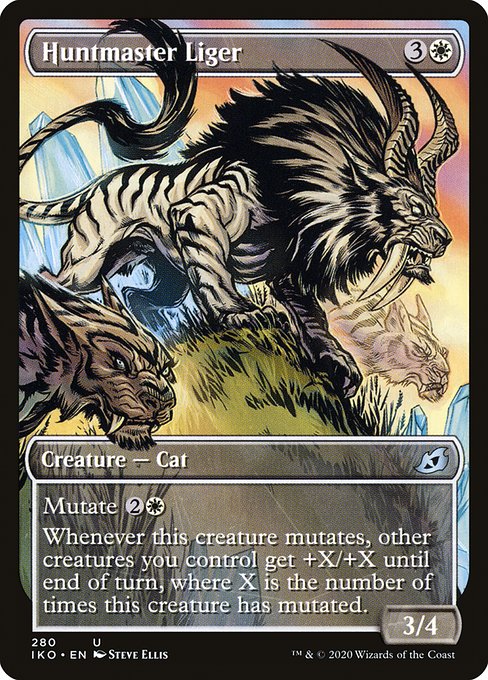 Huntmaster Liger [Showcase Foil]
