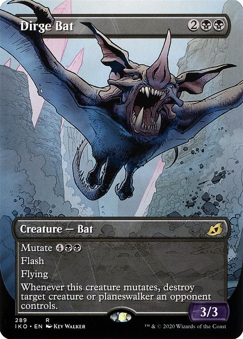 Dirge Bat [Borderless Showcase]