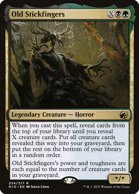 Old Stickfingers [Foil]
