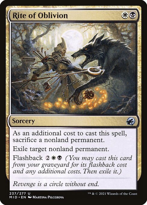 Rite of Oblivion [Foil]