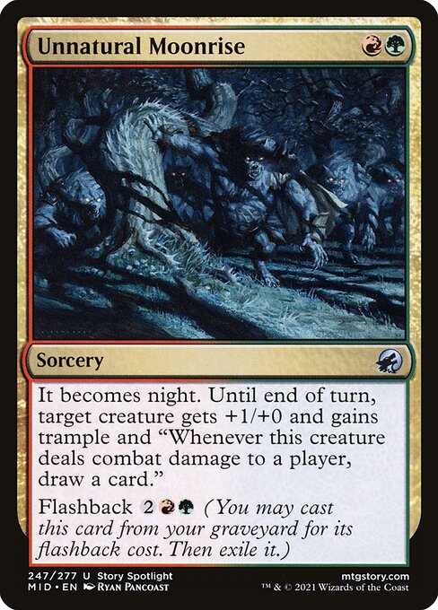 Unnatural Moonrise [Foil]