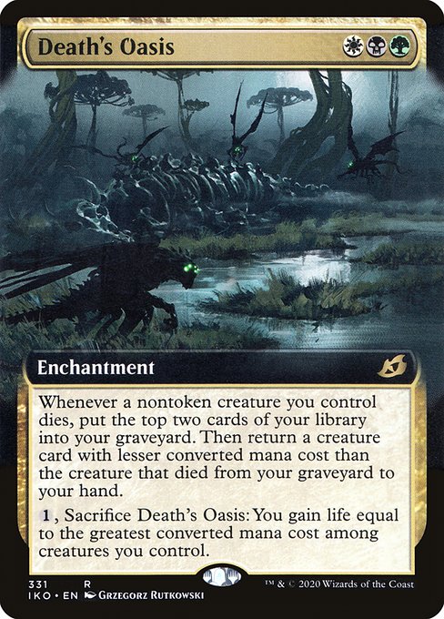Death's Oasis [Extended Artwork Foil]