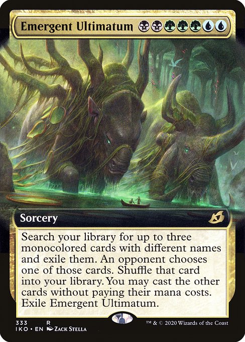 Emergent Ultimatum [Extended Artwork Foil]