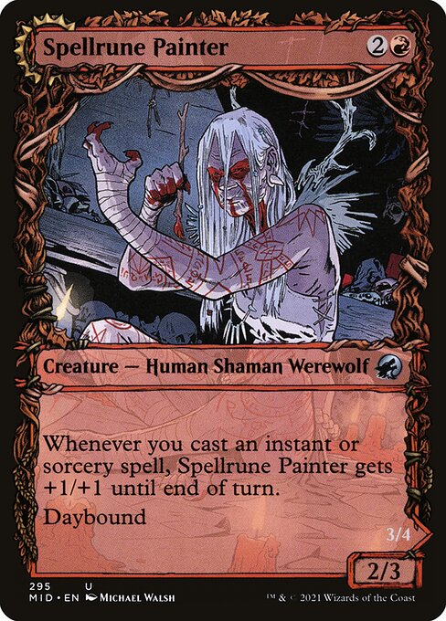 Spellrune Painter // Spellrune Howler [Showcase Foil]