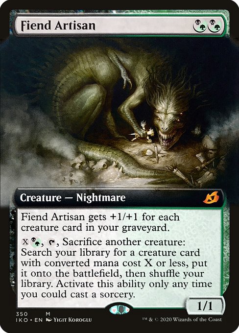 Fiend Artisan [Extended Artwork Foil]