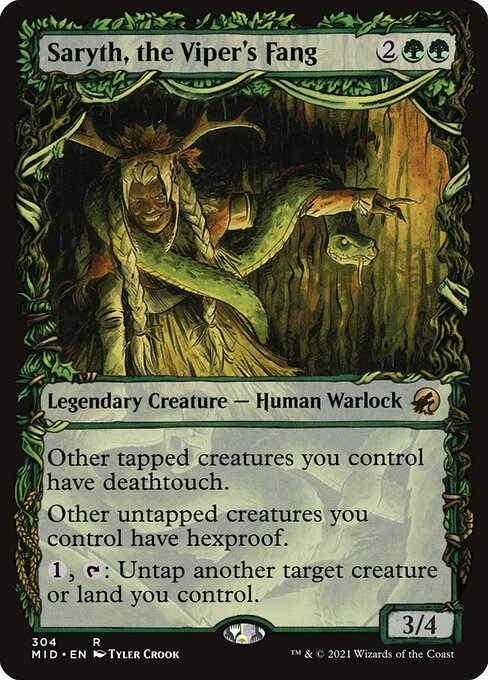 Saryth, the Viper's Fang [Showcase Foil]