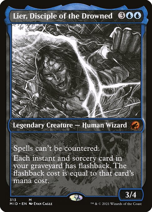 Lier, Disciple of the Drowned [Showcase Foil]