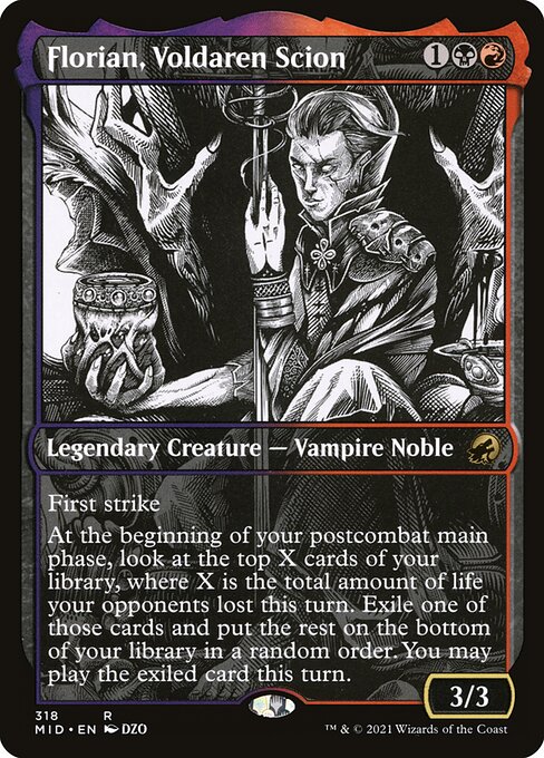 Florian, Voldaren Scion [Showcase Foil]