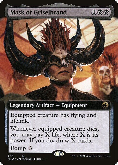 Mask of Griselbrand [Extended Artwork]