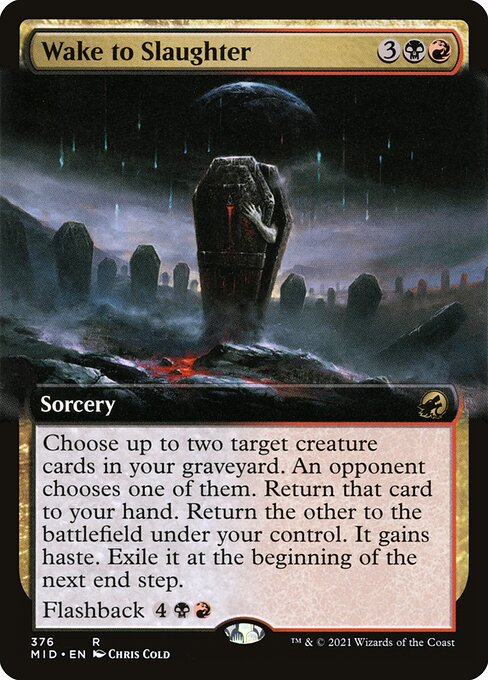 Wake to Slaughter [Extended Artwork]