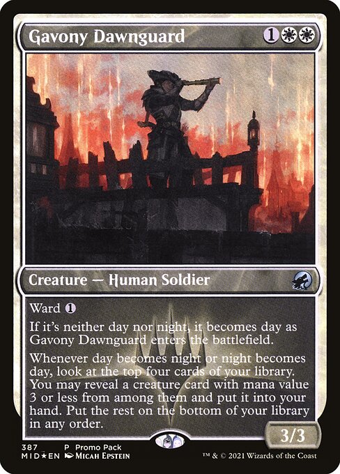 Gavony Dawnguard [Promo Foil]