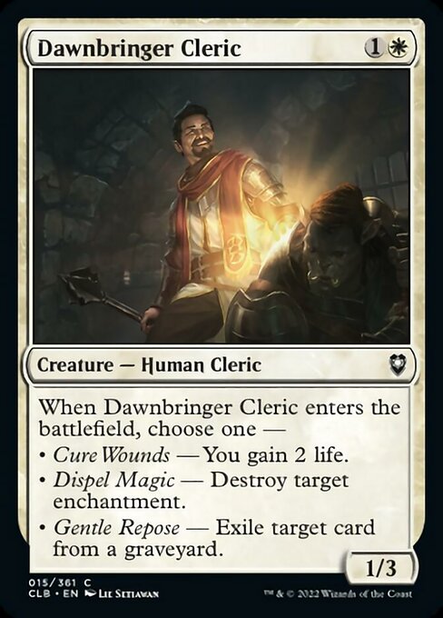 Dawnbringer Cleric [Foil]