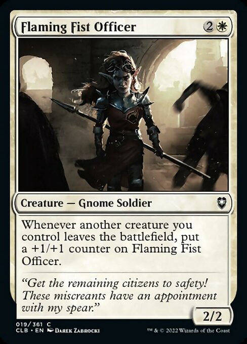 Flaming Fist Officer [Foil]