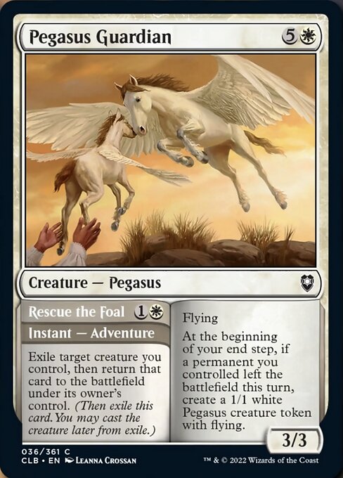 Pegasus Guardian // Rescue the Foal [Foil]