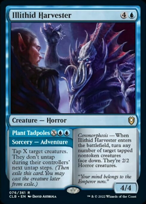 Illithid Harvester // Plant Tadpoles [Foil]