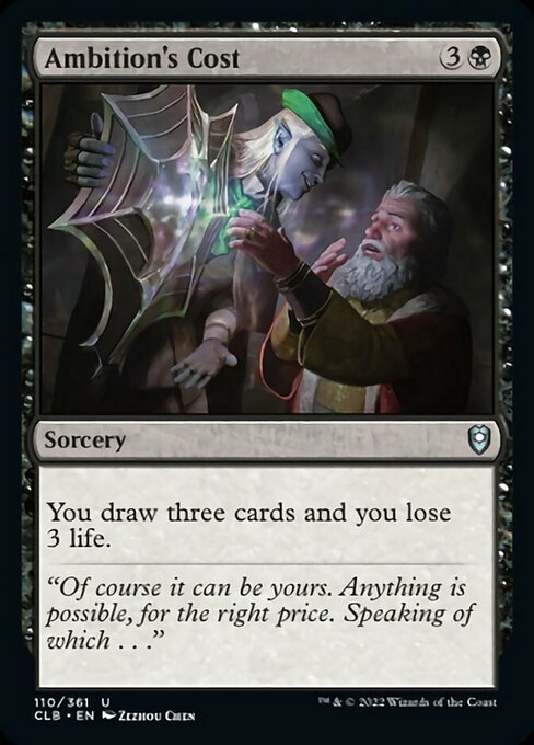 Ambition's Cost [Foil]