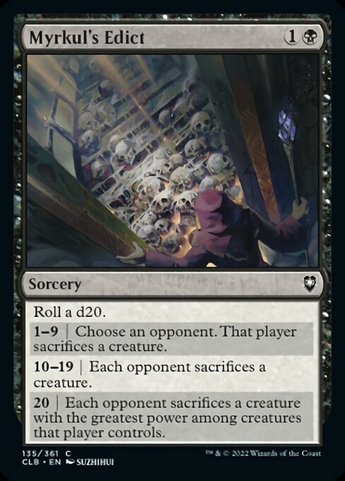 Myrkul's Edict [Foil]