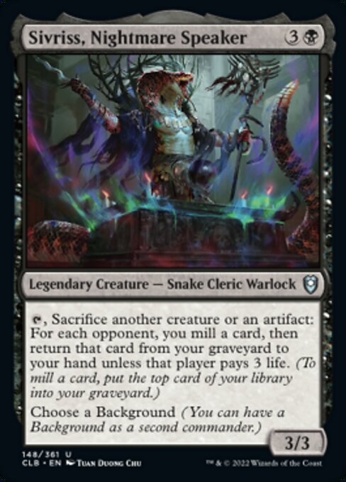 Sivriss, Nightmare Speaker [Foil]