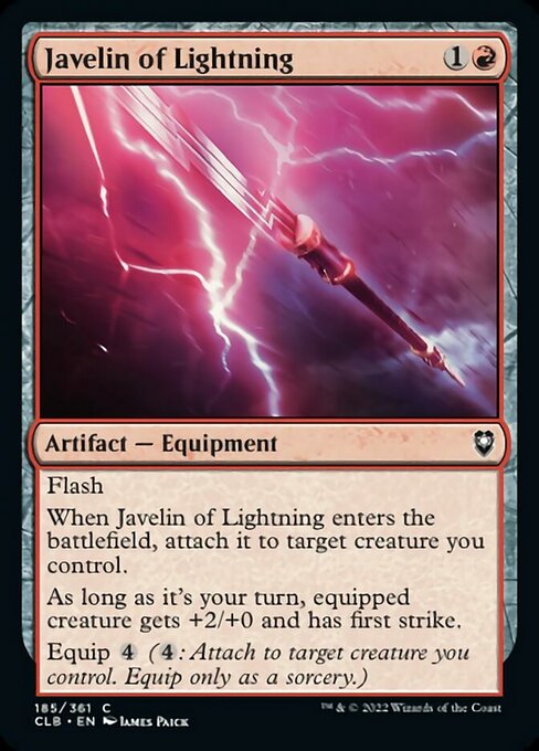 Javelin of Lightning [Foil]