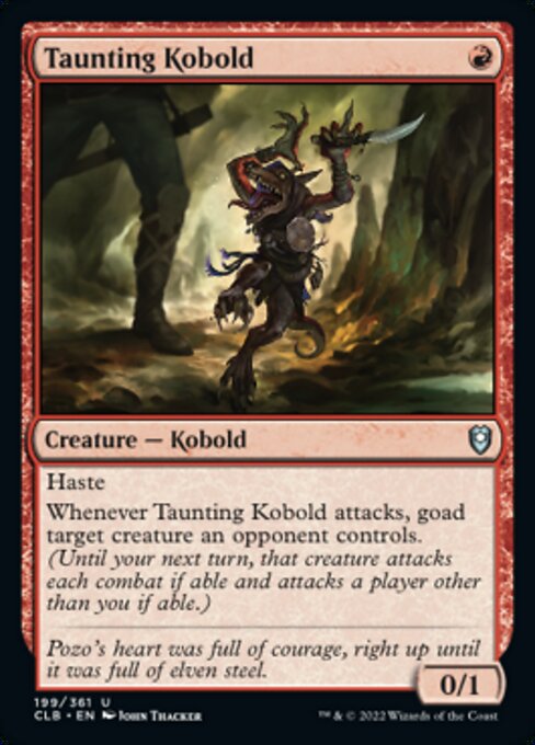 Taunting Kobold [Foil]
