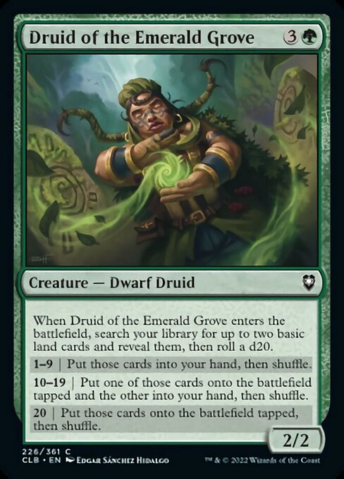 Druid of the Emerald Grove [Foil]
