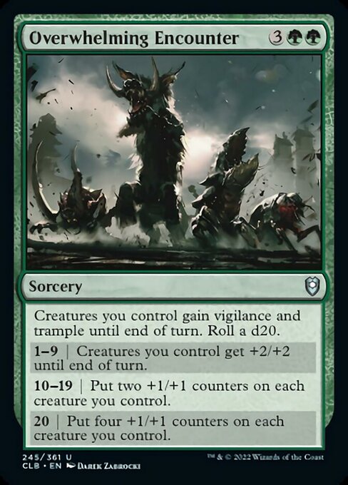 Overwhelming Encounter [Foil]