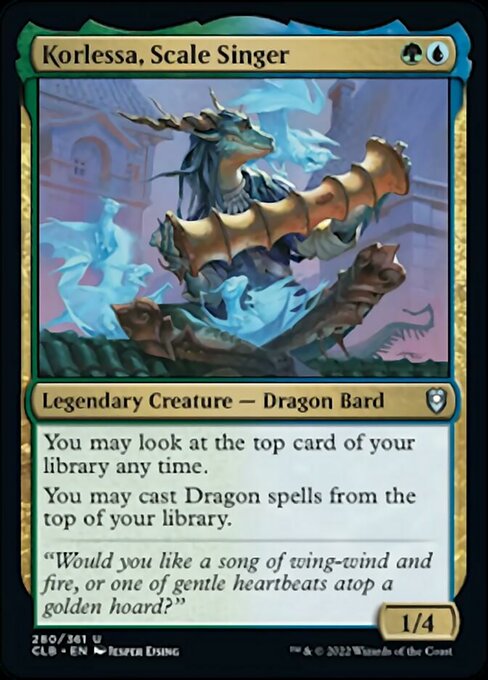 Korlessa, Scale Singer [Foil]