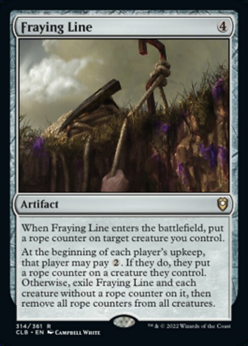 Fraying Line [Foil]