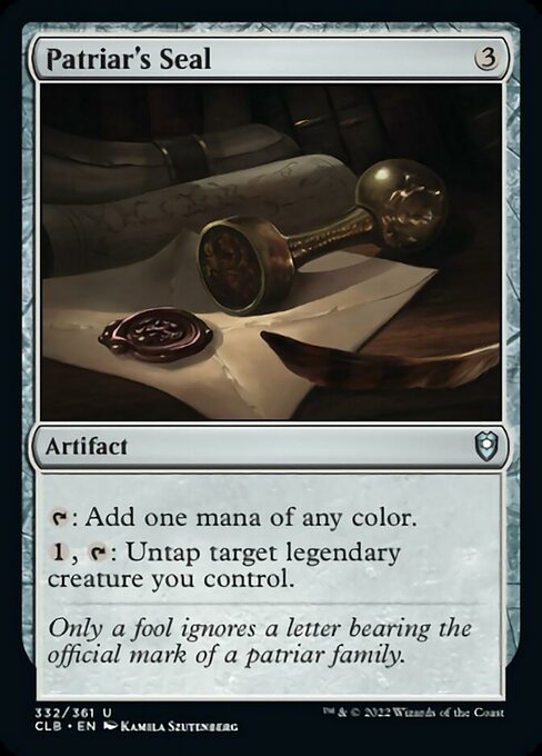 Patriar's Seal [Foil]