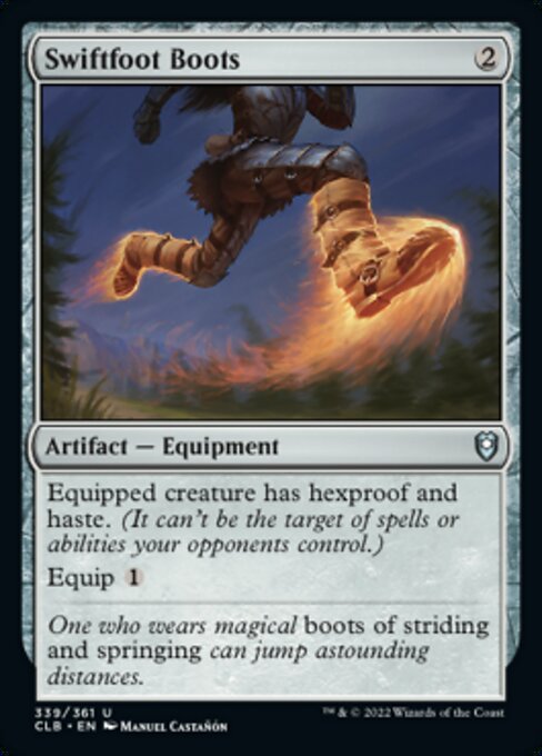 Swiftfoot Boots [Foil]