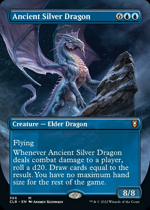 Ancient Silver Dragon [Borderless]
