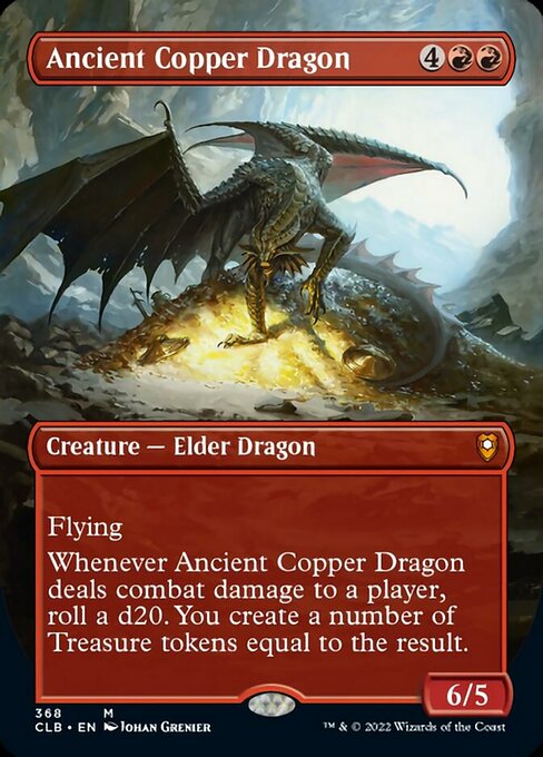 Ancient Copper Dragon [Borderless Foil]