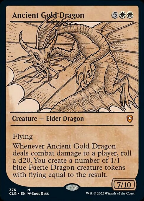 Ancient Gold Dragon [Showcase Foil]