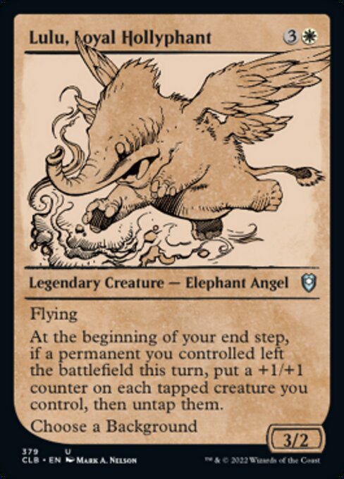 Lulu, Loyal Hollyphant [Showcase Foil]