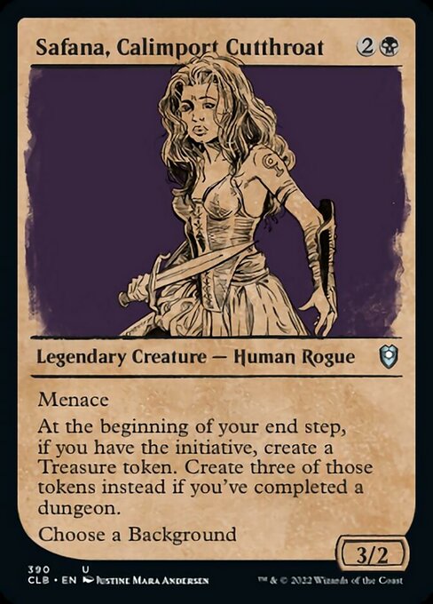 Safana, Calimport Cutthroat [Showcase Foil]