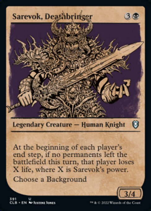 Sarevok, Deathbringer [Showcase]