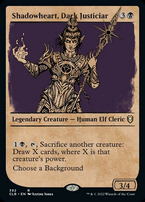 Shadowheart, Dark Justiciar [Showcase Foil]