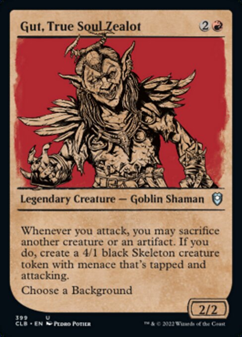 Gut, True Soul Zealot [Showcase Foil]