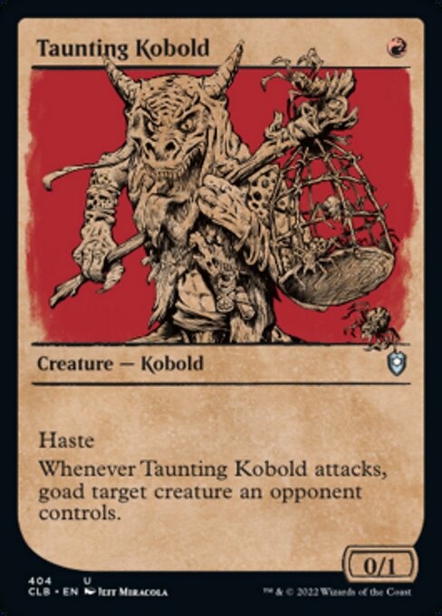 Taunting Kobold [Showcase]