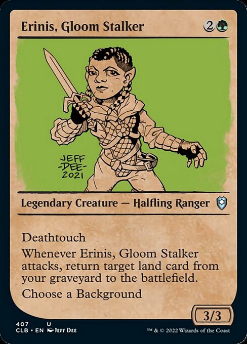 Erinis, Gloom Stalker [Showcase Foil]