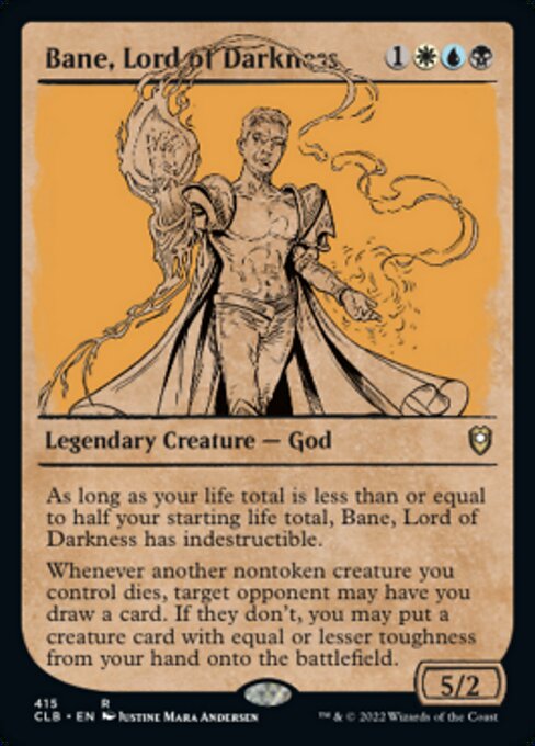 Bane, Lord of Darkness [Showcase Foil]