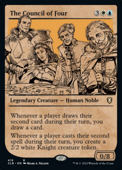 The Council of Four [Showcase Foil]