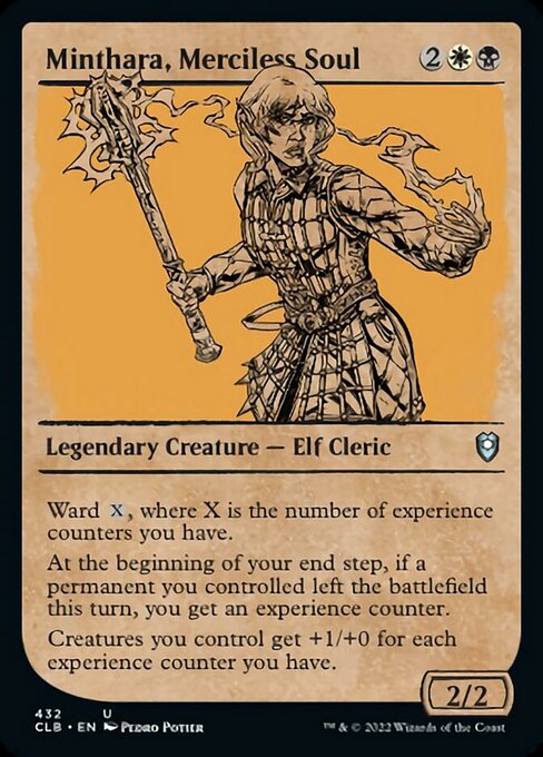 Minthara, Merciless Soul [Showcase Foil]