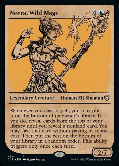 Neera, Wild Mage [Showcase Foil]